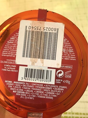 Beden Renk Loreal bronzlar