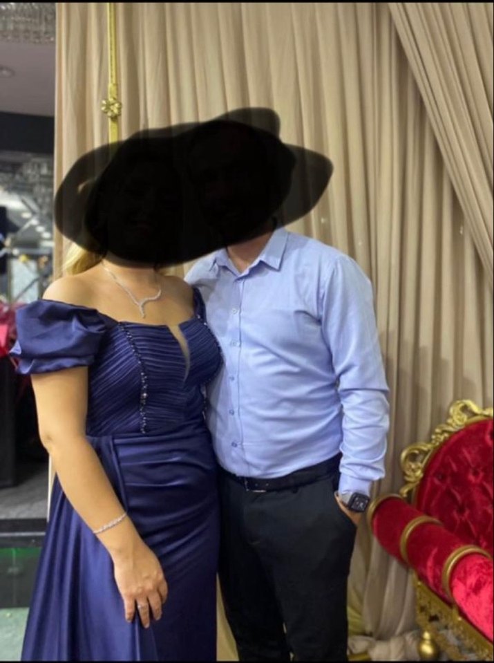 Parlak Lacivert Drapeli Uzun Abiye Elbise - Görsel 3