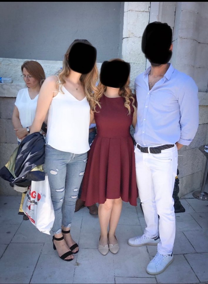 Bordo Midi Kadın Mezuniyet Elbisesi - Görsel 4