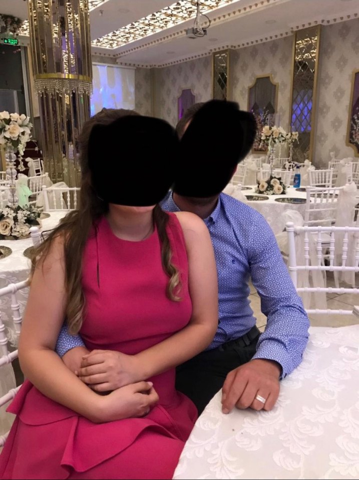 Fuşya kat kat abiye elbise - Görsel 5