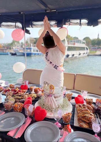 Dantel Detaylı Beyaz Mini Elbise - Görsel 4