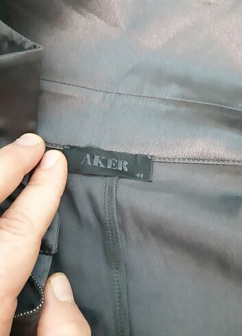 44 Beden gri Renk Elbise