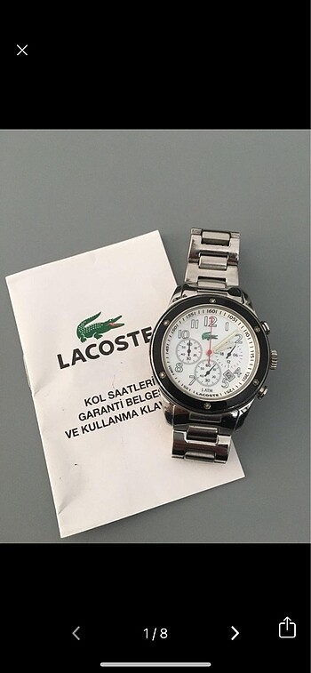 Lacoste kadın saat