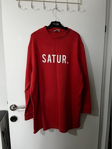 l Beden turuncu Renk Sweetshirt