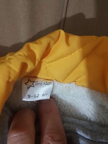 3-6 Ay Beden sarı Renk Yelek&Sweatshirt