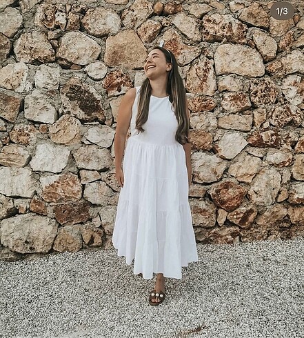 Beyaz elbise