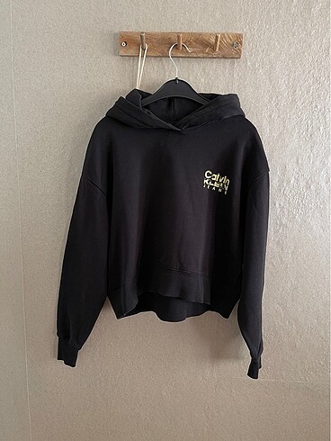 s Beden siyah Renk Calvin Klein Siyah Crop Sweatshirt