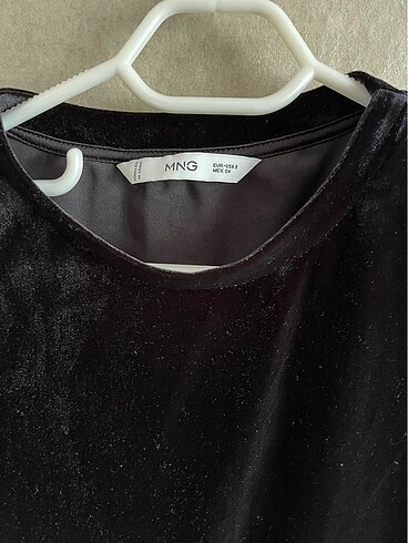 Kadife vatkalı bluz - Görsel 2