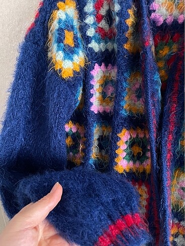 patchwork hırka - Görsel 5