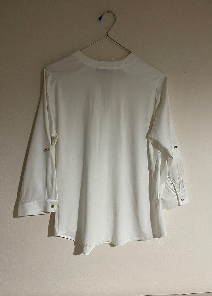 Ekru bluz - Görsel 3