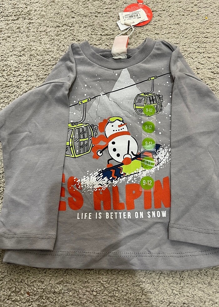 İkili uzun kollu tişört - Görsel 3