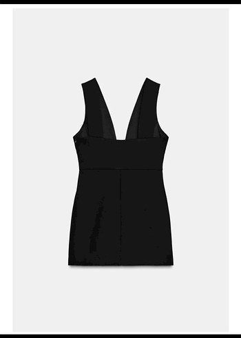 Zara Siyah Elbise - Görsel 3