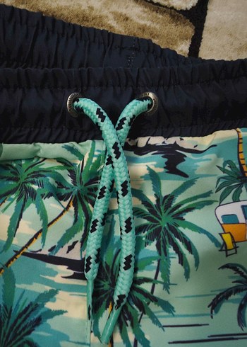 Erkek Çocuk Renkli Deniz Şortu - Görsel 4