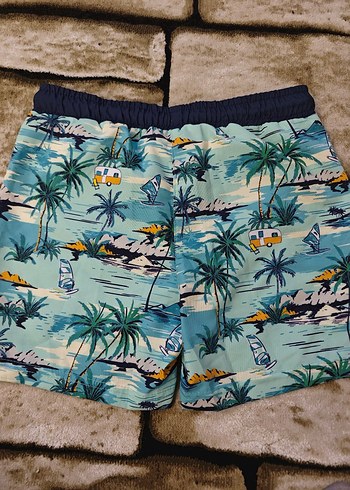 Erkek Çocuk Renkli Deniz Şortu - Görsel 5