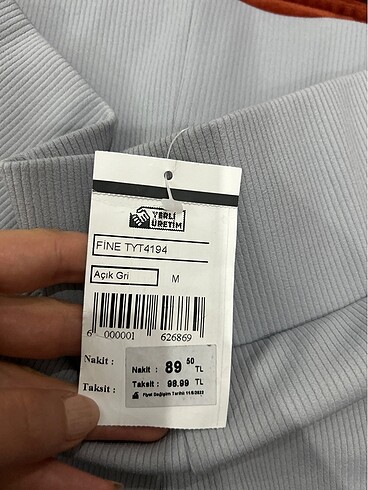 Gri biker tayt - Görsel 3