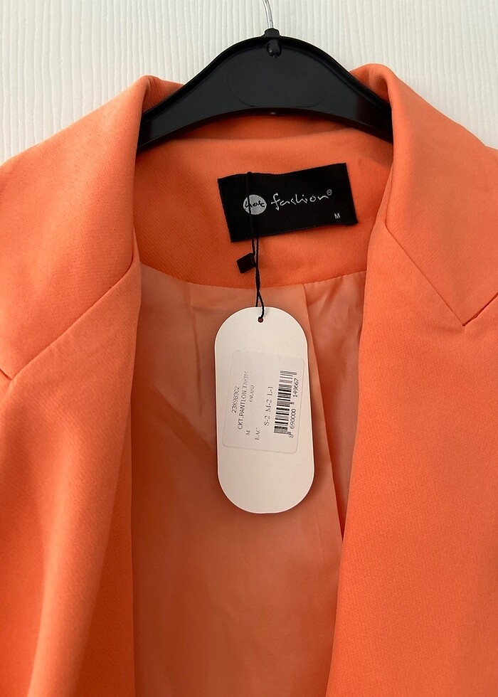 İspanyol paça blazer ceket takım - Görsel 3