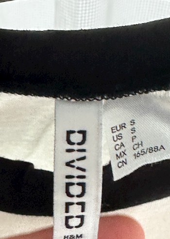 H&M H&M S beden crop tertemiz sıkıntısız