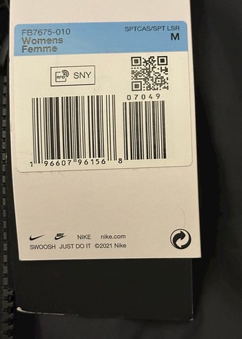 Orjinal Nıke uzun parka M beden - Görsel 6