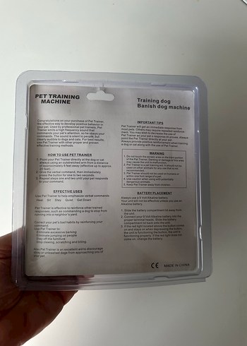 KEKO Ultrasonik Köpek Eğitim Cihazı TJ-3008 - Görsel 2