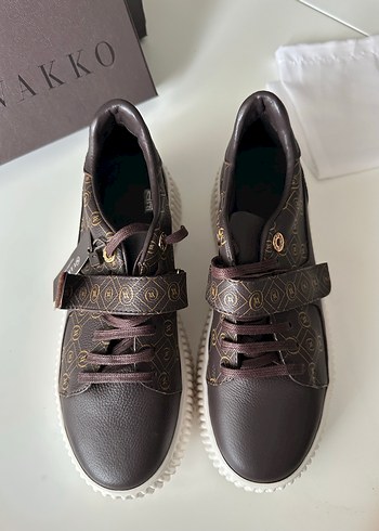 Vakko Kahverengi Platform Kadın Spor Ayakkabı - Görsel 2