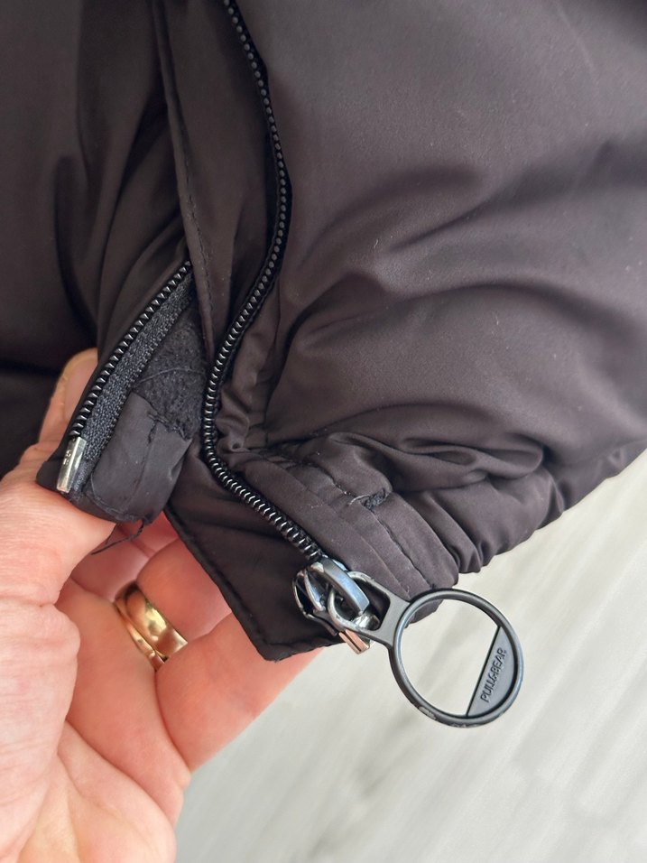 Pullbear Siyah Düğmeli Kadın Mont - Görsel 4