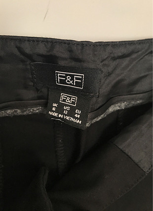 F f fermuar detaylı şık pantolon