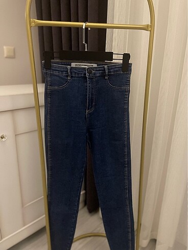 Zara yüksek bel jeans yeniden farksız sorunsuz sıkıntısız