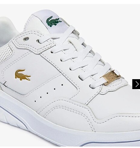 40 Beden beyaz Renk Lacoste 40 numara spor ayakkabı yeni etiketli