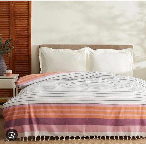 Karaca home çift kişilik pike takımı yeni