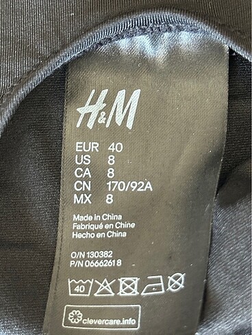 l Beden siyah Renk H&M 40 beden mayo yepyeni tertemiz