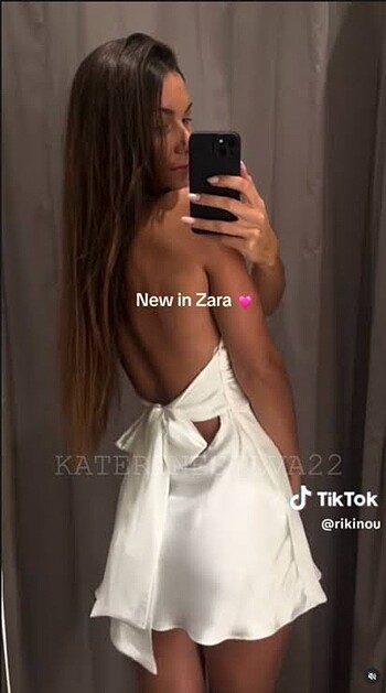 s Beden Zara saten elbise