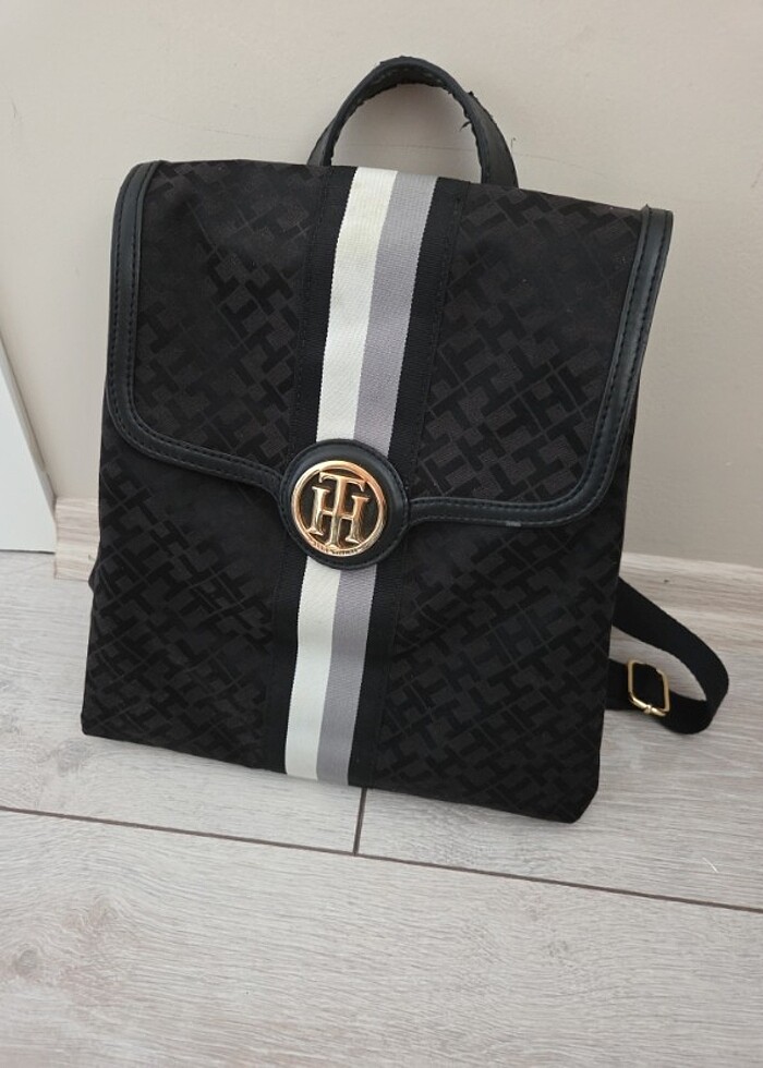 Orijinal Tommy Hilfiger sırt çantası - Görsel 4