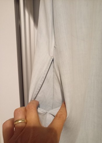 xl Beden mavi Renk Tansel kot kumas Elbise, Kısa Kollu,