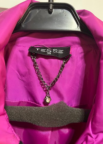 Fuşya Kadın Yağmurluk - Görsel 3