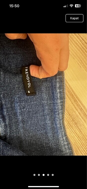 42 Beden Jean pantolon