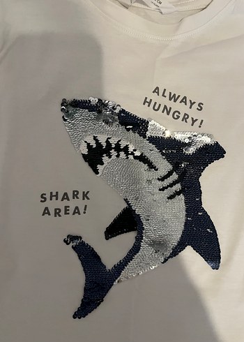 Baskılı Beyaz erkek Çocuk Tişörtü - Görsel 2