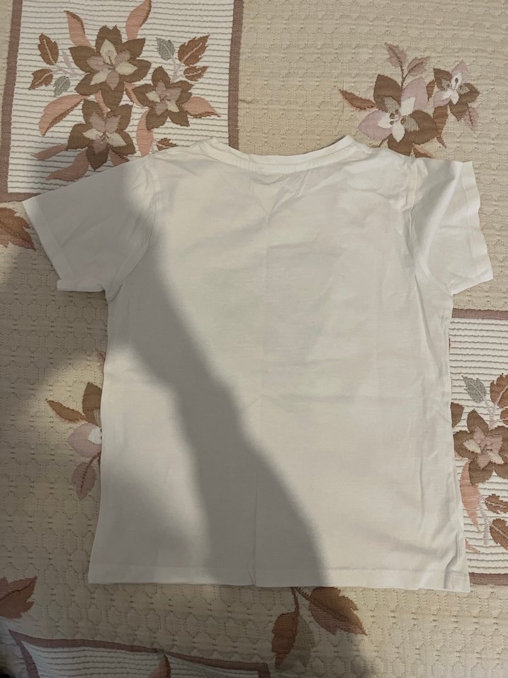 Baskılı Beyaz erkek Çocuk Tişörtü - Görsel 4