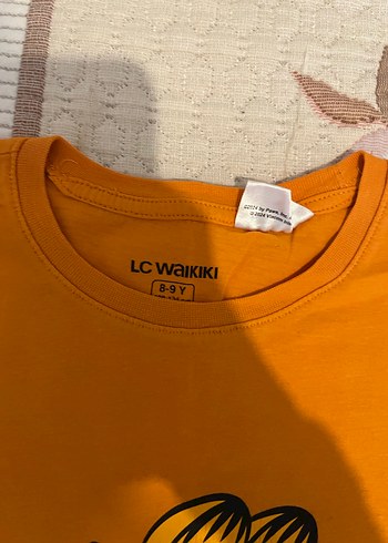 Turuncu Garfield Baskılı Erkek çocuj Tişört - Görsel 2