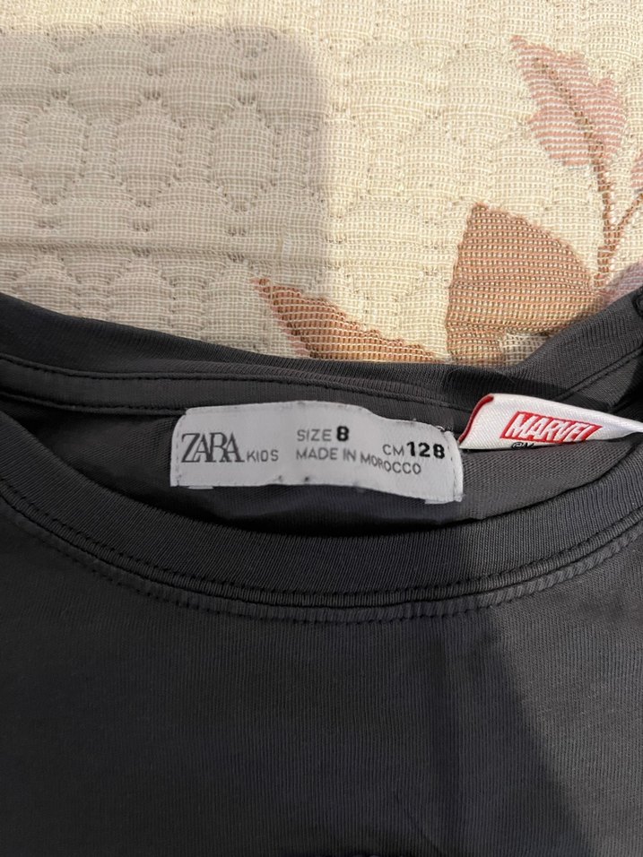 Erkek Çocuk Uzun Kollu Payetli Gri Tişört - Görsel 3