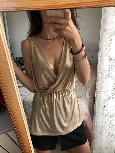 s Beden Dekolteli bluz forevernew