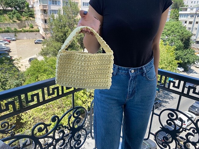  Beden sarı Renk Butter yellow çanta