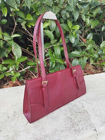 Mango Model Bordo Çanta ??