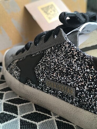 37 Beden gri Renk GOLDEN GOOSE DELUX BRAND GRİ LACİVERT FULL SİMLİ
