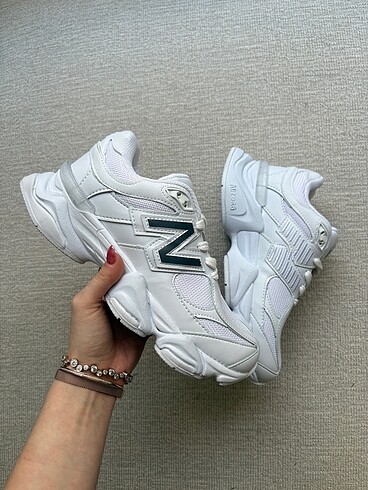 New Balance 9060 Triple White