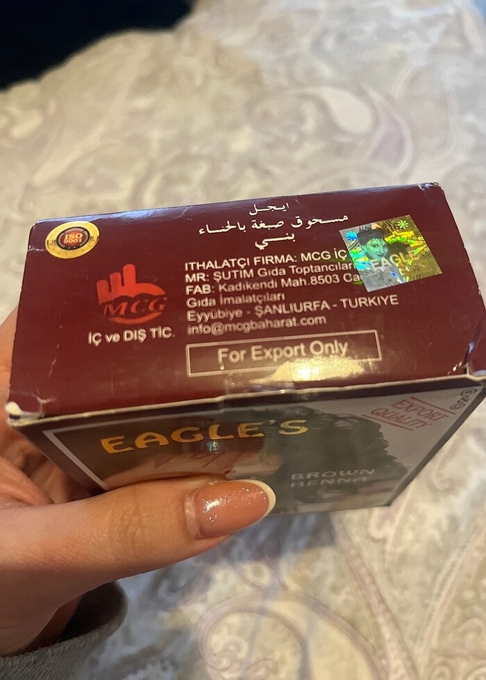 Eagle?s kahverengi sac kinasi - Görsel 2