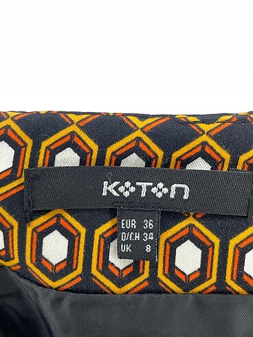 36 Beden çeşitli Renk Koton Midi Etek %70 İndirimli.