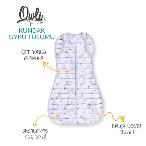 Owli Kundak / Uyku Tulumu Early Birds 3-6 Ay