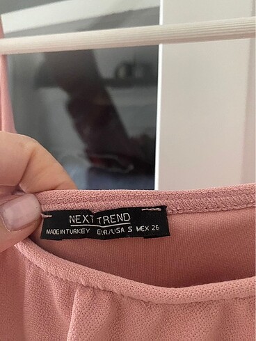 Diğer Pembe bluz, crop