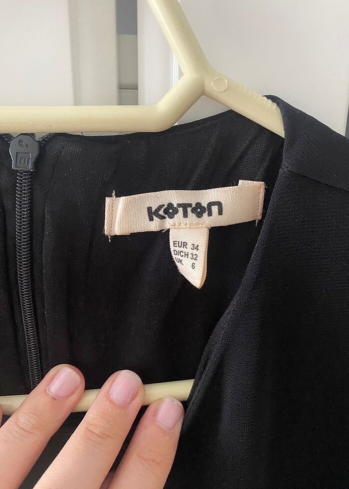 Siyah kısa elbise - Görsel 2