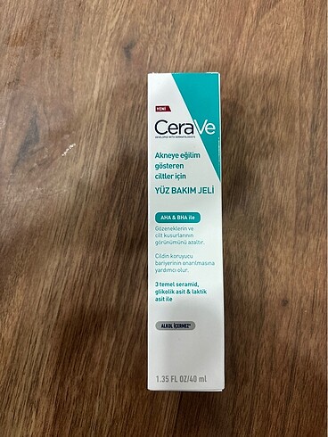 cerave akneye meyilli ciltler icin jel krem